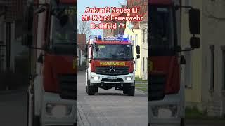 Ankunft Neues LF 20-KatS Der Freiwilligen Feuerwehr Lützen Ortsfeuerwehr Bothfeld #Feuerwehr #112