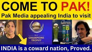 Pakistani Reaction on India not visiting Pak for Champions Trophy 2025 | Ramiz Speaks, Wasim Akram
