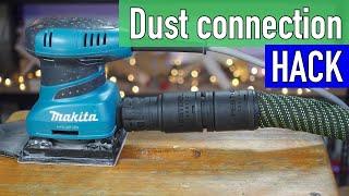 Makita - Festool dust extraction hack - simple and cheap