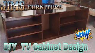 #DIY TV Cabinet Design simple at  presyong pang masa