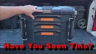 Check out the New RIDGID Pro Gear Gen 2.0 Drawers Modular Tool Box