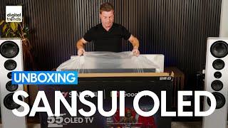 Unboxing the New Sansui 55-Inch OLED TV