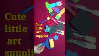 Unboxing Cute Little Art Supplies #shorts #youtubeshorts #schoolsupplies #art