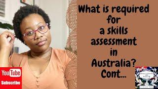 What is required for a skills assessment in Australia | Part 2.2 | S1E7 |D.I.Y Relocation Platform