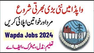 Water And Power Development Authority WAPDA jobs 2024 Apply Online