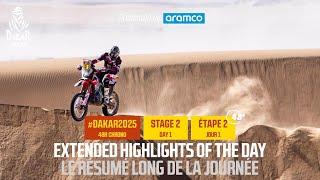 Extended highlights of Stage 2 presented by Aramco - #Dakar2025