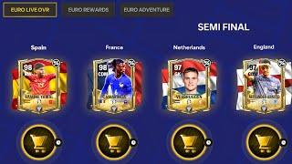 NEW CONTENT UPDATE  CONFIRMED EURO 2024 SEMI FINALS LIVE PLAYERS  CONFIRMED TIME | CHOOSE 2 CARDS