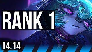 VEX vs IRELIA (MID) | Rank 1, Rank 1 Vex, 72% winrate, Quadra, 7 solo kills | JP Challenger | 14.14