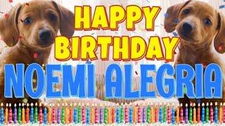 Happy Birthday Noemi Alegria! ( Funny Talking Dogs ) What Is Free On My Birthday