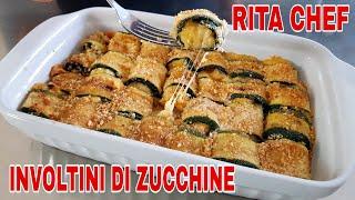 INVOLTINI DI ZUCCHINERITA CHEF | Senza carne, gustosi e sfiziosi.