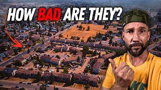 The MOST DANGEROUS Neighbourhoods In Red Deer Alberta !