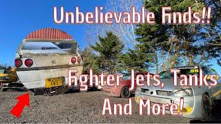 Incredible Collection Of Planes, Army Vehicles, Classic Cars Inc Skyline Impreza Ford RS & Many More