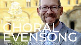 Choral Evensong - Recorded live Saturday 5th October 2024