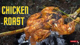 Chicken Roast Easy And Tasty Outdoor | Rohit's Unique BBQ Style