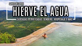  HIERVE EL AGUA, OAXACA 2022 ️ Cascadas Petrificadas en México, recorrido en 1 día con hospedaje.