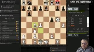 Berserk! Lichess.org Monthly Bullet Arena - average opposition 2337 over 97 games!