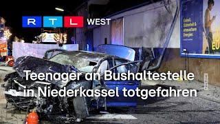 "Man sieht sich nie wieder": Junge stirbt an Bushaltestellte | RTL WEST, 02.01.2024