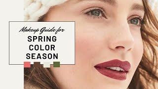 Spring Color Season Makeup Tips & Product Recommendations