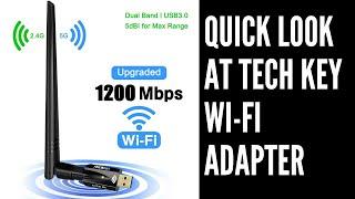 Quick look at Tech Key Wi-fi Adapter #Shorts