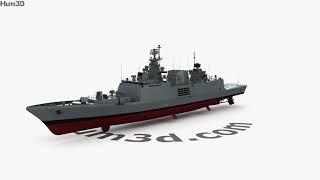 Shivalik-class frigate 3D model by 3DModels.org