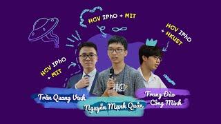 BUỔI LIVE STREAM VỚI 3 HUY CHƯƠNG VÀNG IPhO VIỆT NAM - LÊN UFO, KHÁM PHÁ HÀNH TINH VÀNG IPhO