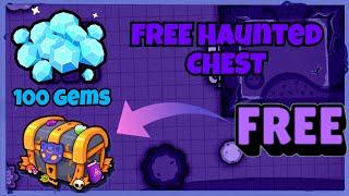 *Free* HAUNTED CHEST (100 Gems) in zombsroyale