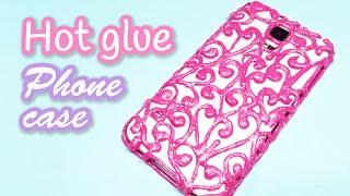 DIY crafts: HOT GLUE PHONE CASE - Innova Crafts