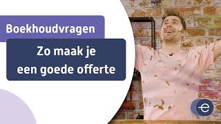 Zo overtuig je je klant met een goede offerte!