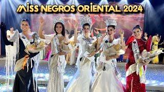 MISS NEGROS ORIENTAL 2024 | CROWNING MOMENT 