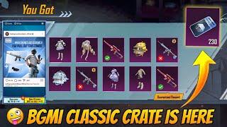 NEW CLASSIC CRATE OPENING IN BGMI - UPGRADE MY M416 GLACIER MAX @ParasOfficialYT