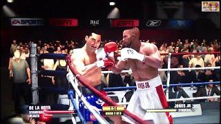[FIGHT NIGHT CHAMPION EA] [BOXING GREATEST GOAT Fights] Oscar De la Hoya VS Roy Jones Jr 4