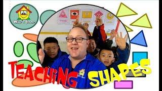 Teaching Shapes - Shapes activities and practice - Mike's Home ESL- English teaching tips