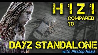 H1Z1 compared to DayZ Standalone | With Pitstop Head