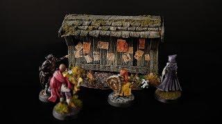 Miniature Bulletin Board - Simple Town Scatter Terrain