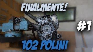 FINALMENTE!!! MONTAGGIO BLOCCO MOTORE DA ZERO 102 POLINI - #1