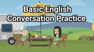 Basic English Conversation Practice | English Speaking Practice | Learn True English