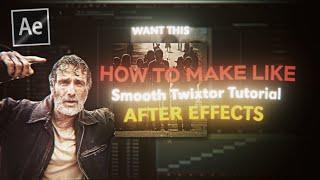 Smooth Twixtor Tutorial ; after effects [Preset in desc.]