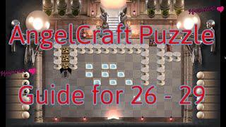 The Genesis Order - AngelCraft Puzzles walkthrough 26,27,28,29   