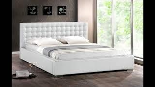 Video King Size White Headboard - Filda Design