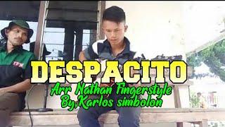 DESPACITO || ARR NATHAN FINGERSTYLE || BY KARLOS SIMBOLON