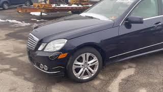 MERCEDES E SERIES 2011: Обзор/тест автомобиля на разбор (машинокомплект) из США(USA) от «АвтоКухня»