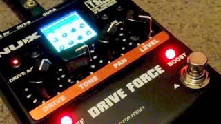 Nu-x (Nux) Drive Force tutorial