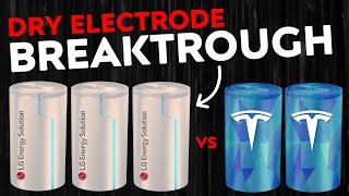 LG's GAME CHANGING Dry Battery Electrode Tech Explained (vs Tesla)