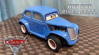 Pixar Cars 3 Hot Rod River Scott Racing Die-cast (Mattel)