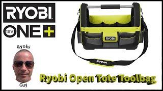 Ryobi 18V One+ Large Open Tote Tool Bag - Review #ryobi