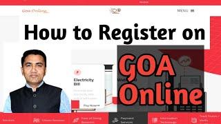 How to register on Goa Online|Goa|2020