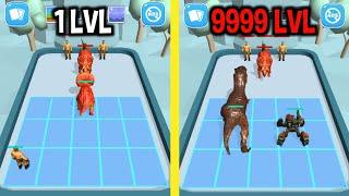 MAX LEVEL in Merge Master Dinosaurs Game