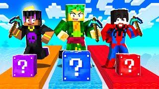 Ultimate Lucky Block Race in Minecraft 