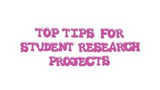Open Research in the Classroom | Top Tips for Student Research Projects