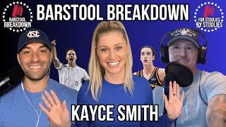 KAYCE SMITH ON HER FAVORITE BARSTOOL MOMENTS, YELL LEADERS, &  WHY PEOPLE ARE MAD AT CAITLIN CLARK